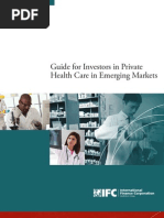 Guide For Investors in Private Health Care in Emerging Markets