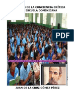 Formación de La Conciencia Crítica en La Escuela Dominicana PDF