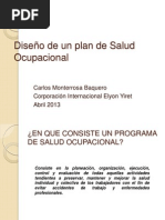 Diseño de Un Plan de Salud Ocupacional