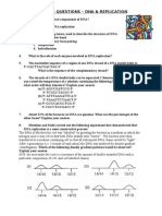 12 - DNA & Replication Questions