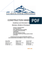 Construction Handbook: Guidelines and Information For Members, Builders & Developers