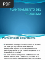 Planteamiento Del Problema