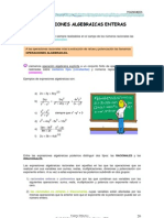 Expresiones Algebraicas Enteras