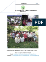 Agriculture and Organic Farming Group India (AOFG India) Annual Report 2011