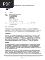 Clarification of The Bit-Order For Transmission of 3G-324M Communications