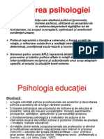 Rolul Psihologiei Educatiei