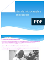 Generalidades de Microcirugía y Endoscopia......