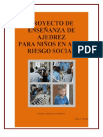 (Proyecto de Enseñanza de Ajedrez para Niños en Alto Riesgo Social) PDF