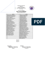 GRADE 8 Master List 2013-2014