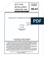 A Methodology To Determine in Situ Rock Mass Failure