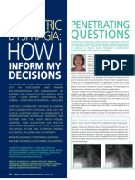 Paediatric Dysphagia: How I Inform My Decisions (1) - Penetrating Questions