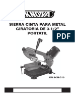 Manual de Sierra Cinta