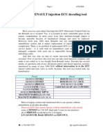 Universal RENAULT Injection ECU Decoding Tool 2006 04