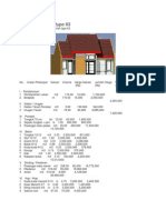 Contoh Rab Rumah Type 63