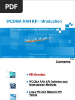 Training Material - WCDMA RAN KPI Introduction