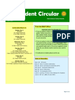 Student Circular May 8