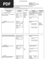 PLANIFICACIÓN POR BLOQUE 6 Matematicas