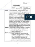 Lesson Plan Diversity Mandala Portfolio