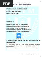 Measurement of Software Similarity