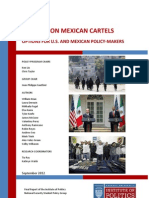 The War On Mexican Cartels - Options For U.S. and Mexican Policy-Makers