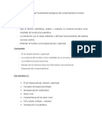 Fundamentos Biológicos Del Comportamiento Humano