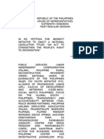 Petition Indirect Initiative On FOI House FINAL 1 July 2013