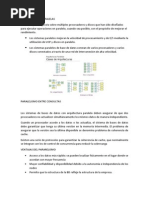 Bases de Datos Paralelas