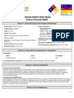 Sodium Ethoxide MSDS: Section 1: Chemical Product and Company Identification