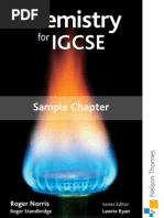 Igcse Chemistry Sample Chapter