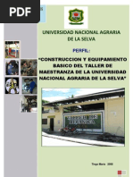 Perfil - Taller de Maestranza