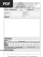Registro de Control Dimensional