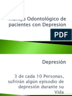 Manejo Odontológico de Pacientes Con Depresion y Autismo