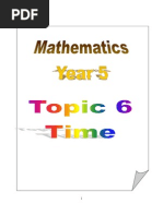 Topic 6 - Time