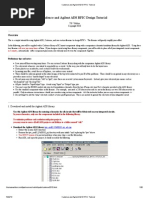 Cadence and Agilent ADS RFIC Tutorial