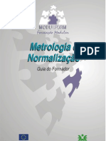 Metrologia e Normalização - Guia Do Formador