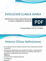 Evolucion Clinica Diaria