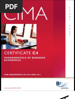 CIMA Business Economics Study Text PDF