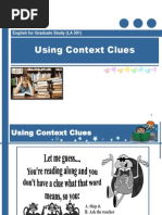 Using Context Clues