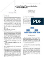 Risk Management in Electricity Market