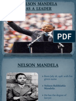 Leadership of Nelson Mandela