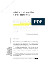 México - Crisis Simbólica y Crisis Económica - Juan Castaingts Teillery