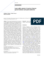 Yield Size, and Mushroom Solids Content of Agaricus Bisporus Produced On Non-Composted