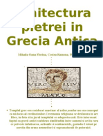 Arhitectura Pietrei in Grecia Antica