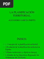 La Planificacion Territorial