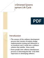 Object Oriented Systems Development Life Cycle