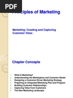 Marketing: Creating and Capturing Customer Value