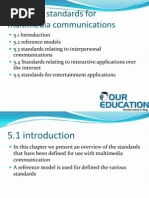 Standards For Multimedia Communications