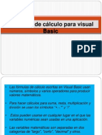 Formulas de Calculo para Visual Basic