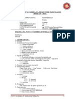 Modulo #1 - Esquema Del Proyecto de Tesis (Investigación Cientifica)