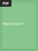 Field Study 1